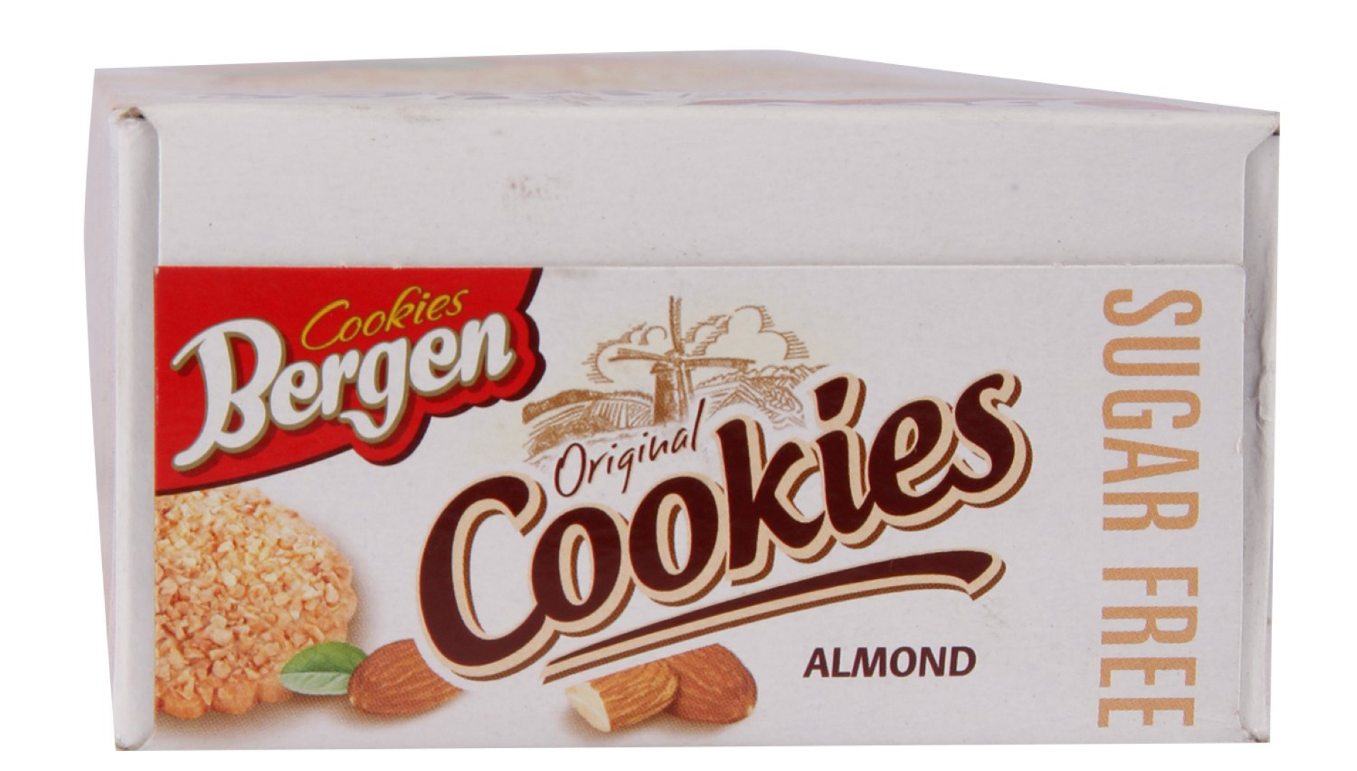 BERGEN S/FREE ALMOND COOKIES 145G